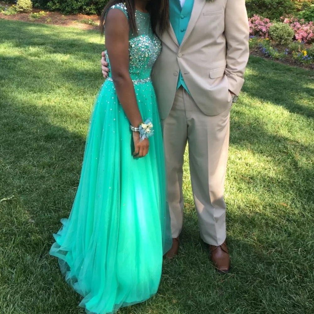 Toby Bowls Prom Dress A Line